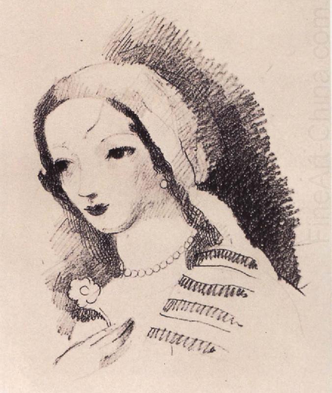 Portrait, Marie Laurencin